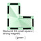Color Window Asterism Magnetic Building Blocks Assembly