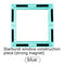 Color Window Asterism Magnetic Building Blocks Assembly