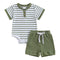 Baby Jumpsuit Short Sleeve Toddler Jumpsuit Romper Shorts Suit