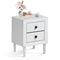 Multipurpose Retro Bedside Nightstand