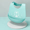 Baby Waterproof And Stain-resistant Food-grade Silicone Bib