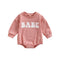 Baby Cotton Baby Wrap Triangle Crawlsuit