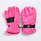 Outdoor Sports Riding Fleece-lined Thickened Finger Children's Ski Gloves