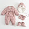 Baby Cotton-padded Thicken Crawler Suit Baby Children Romper