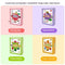 Children's Sewing Fun Toy Baby Handmade Cute Doll Pendant