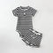 Two-piece Boys' Summer Round Neck Romper Suit