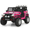 12V Kids Electric Ride On Truck with Remote Control and Operation Lever