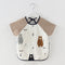 Baby Dinner Coverall Bib Spring And Autumn Long Sleeve Apron