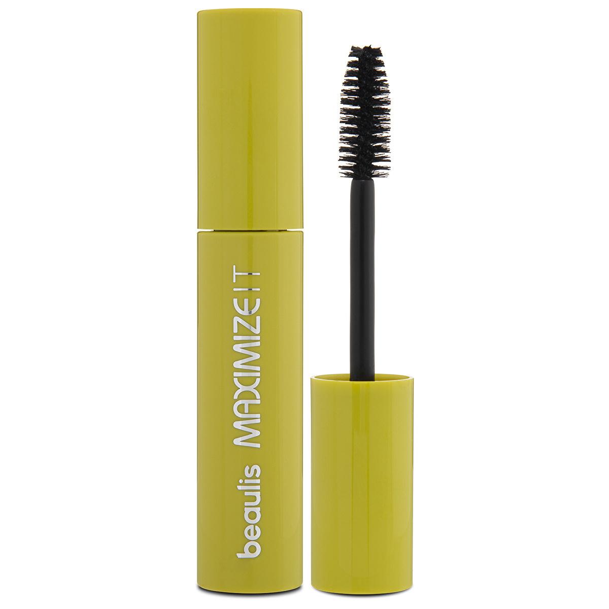 Beaulis Maximize It Mascara - Volumizing, Lengthening & Curling Mascara for Dramatic Eye Look
