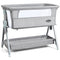 Adjustable Baby Bedside Crib with Large Storage