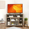Modern Corner TV Stand with Adjustable Shelves for TVs up to 48 Inch