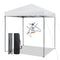 6.6 x 6.6 Feet Outdoor Pop-up Canopy Tent with UPF 50+ Sun Protection