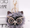 Lovely Owl Plush Doll Kids Favors Fur Ball Key Chain