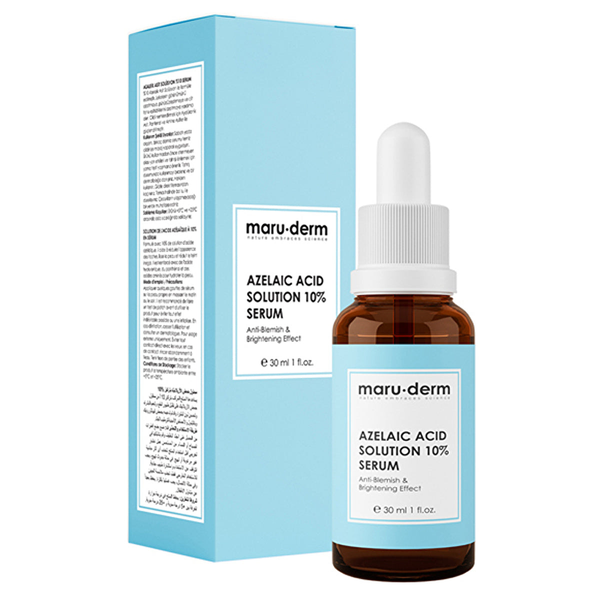 Azelaic Acid 10% Skin Brightening Serum - 30ml | Maruderm