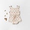 Handmade colorful hair ball baby romper romper
