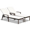 2 Pieces Patio Rattan