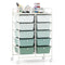 10-Drawer Rolling Storage Cart