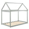 Stable Kids Platform Floor Bed with Roof an