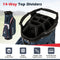Golf Cart Bag Lightweight Portable Golf Club Organizer Bag