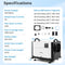 124 Pint Crawl Space Dehumidifier with 3 Modes and 24H Timer