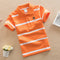 College Style Boys Polo Short Seeve T-shirt