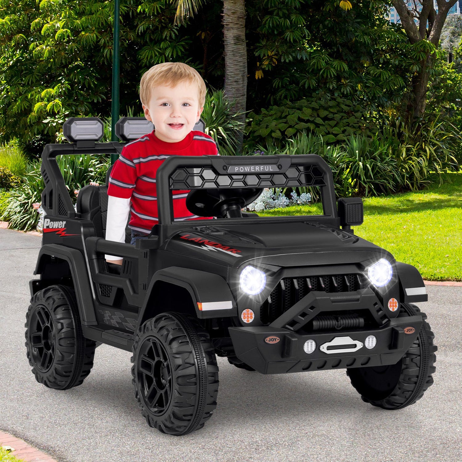 12V Electric Kids Ride on Truck with Remote Control and Music