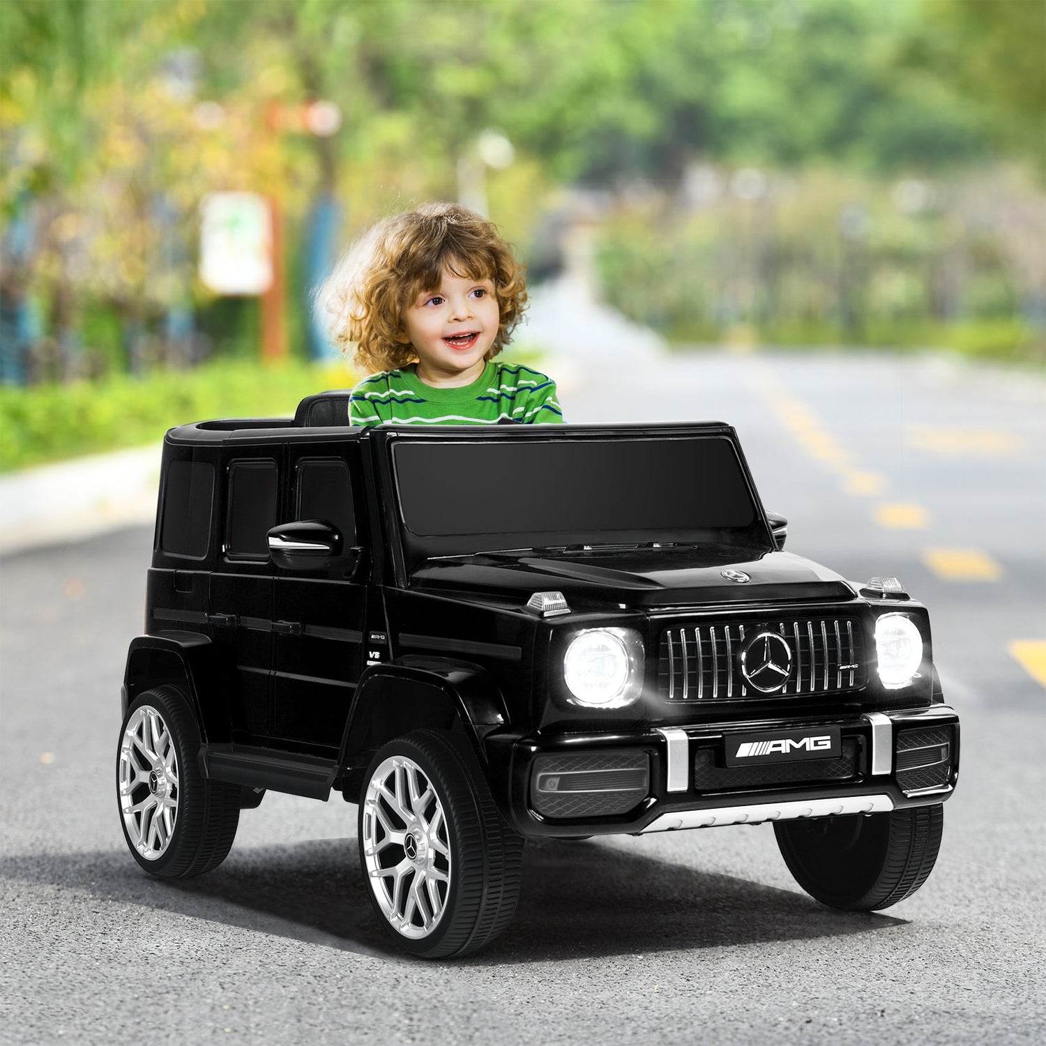 12V Mercedes-Benz G63 Licensed Kids Ride On Car with Remote Control