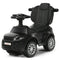 3 In 1 Ride on Push Car Toddler Stroller Sliding Car with Music-Blue
