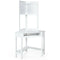 Corner Computer Desk with Hutch and Storage Shelves