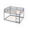 Full Over Full Bunk Bed Low-to-ground Bunk Bed