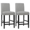 25 Inch Kitchen Chairs w/ Rubber Wood Legs