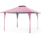 13 X 13 FT Pop up Gazebo with Portable Carrying Bag 8 Stakes and 4 Wind Ropes
