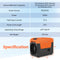 140 Pints Commercial Dehumidifier with Pump and Drain Hose