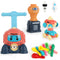 Power Balloon Launch Tower Toy Puzzle  Education Inertia Air Power Balloon Car Science Experimen Toy For Children Gift