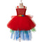 Children's Trailing Parrot Dress Birthday Dress Catwalk Ball
