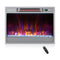 23 Inch 1500W Recessed Electric Fireplace Insert with Remote Control