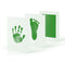 Baby hands and feet with oil