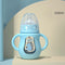 Anti-Scalding Handle Silicone Sleeve Insulated Baby Bottle