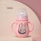 Anti-Scalding Handle Silicone Sleeve Insulated Baby Bottle