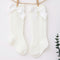 Infant Baby Loose Bow Stockings Hole Socks