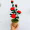 Handmade Sunflower Rose Flower Plush Plant Home Bedroom Decoration Christmas Valentine's Day Gift