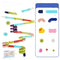 DIY Baby Bath Toys Wall Suction Cup Marble Race Run Track Bathroom Bathtub Kids Play Water Games Toy Set
