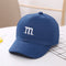 Baseball Cap Boy Letter M Embroidered Children's Cotton Spring and Autumn Hat Cap