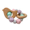 Spot Wholesale Baby Teether Bracelet Food Grade Silicone Baby Soothing Molars