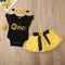 Baby Small  Three-Piece Triangle Romper