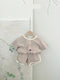 Baby Bear Cotton Suit Two-piece Cartoon Comfort For Babies And Toddlers