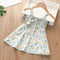 Sling Skirt Little Virgin Baby Cartoon Cute Sleeveless Dress Polka Dot Western Children's Skirt