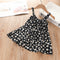 Sling Skirt Little Virgin Baby Cartoon Cute Sleeveless Dress Polka Dot Western Children's Skirt