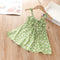 Sling Skirt Little Virgin Baby Cartoon Cute Sleeveless Dress Polka Dot Western Children's Skirt