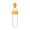 Safe Newborn Baby Feeding Bottle Toddler Silicone Squeeze Feeding Spoon Milk Bottle Baby Training Feeder Food Supplement
